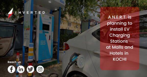 Kerala malls and hotels are getting solar powered electric vehicle charging point